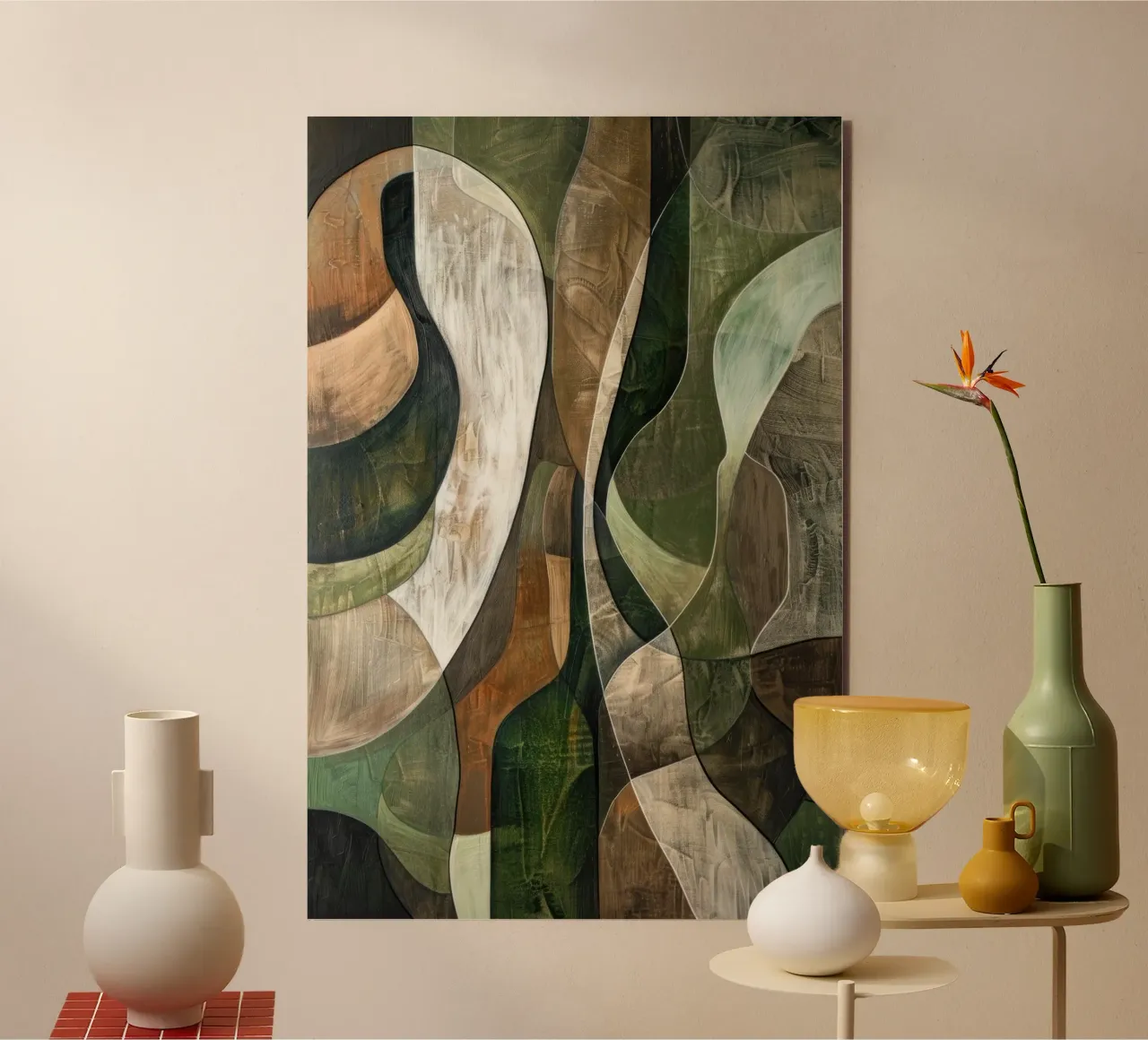 Abstract organ forex plate by Imagine