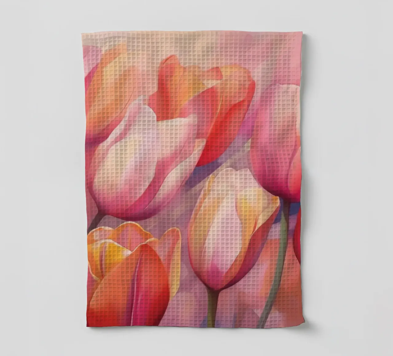 Tulips tea towel by Imagine