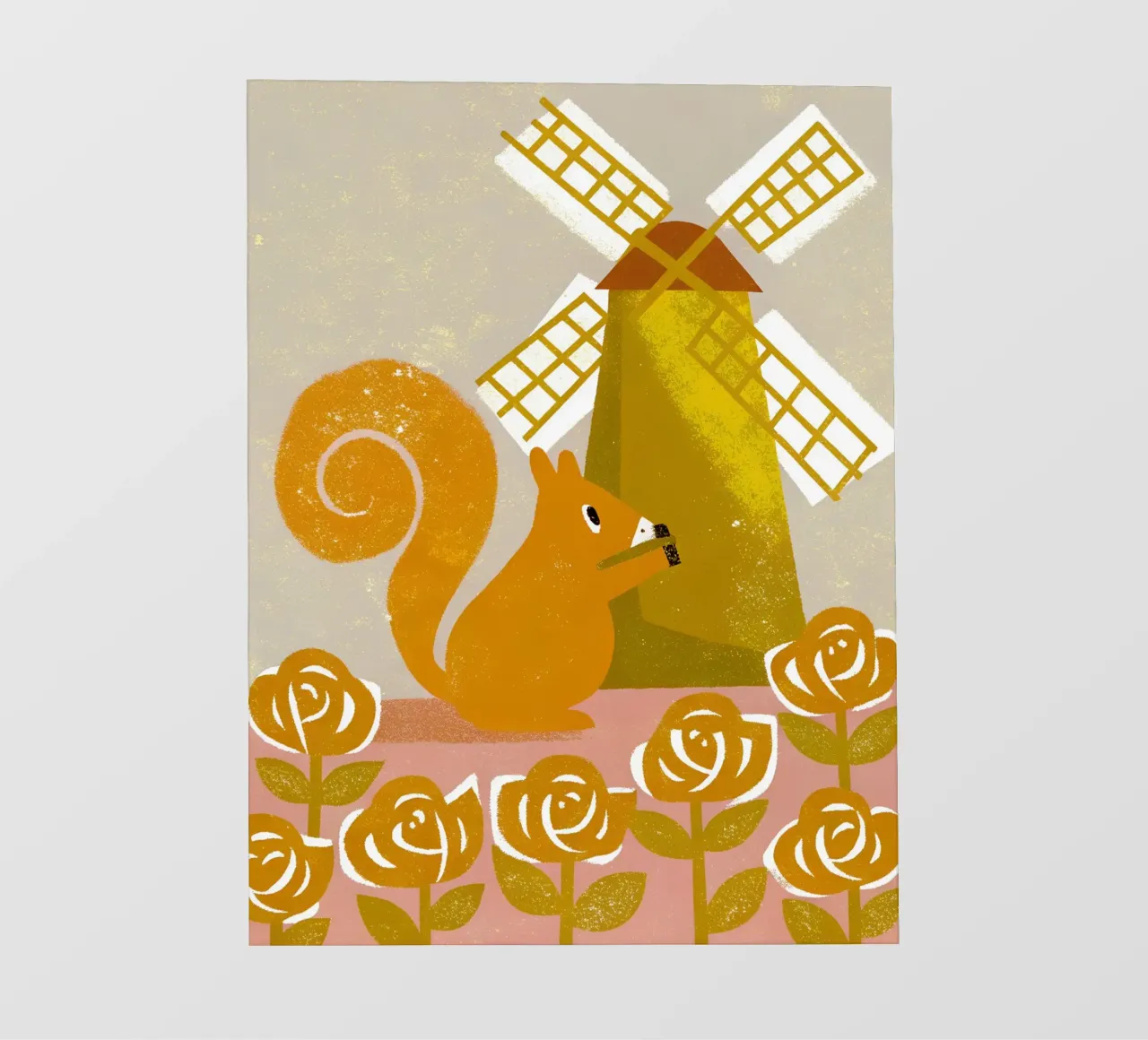 Windmill Squirrel pellicola backlit da THE LATEST SHOP