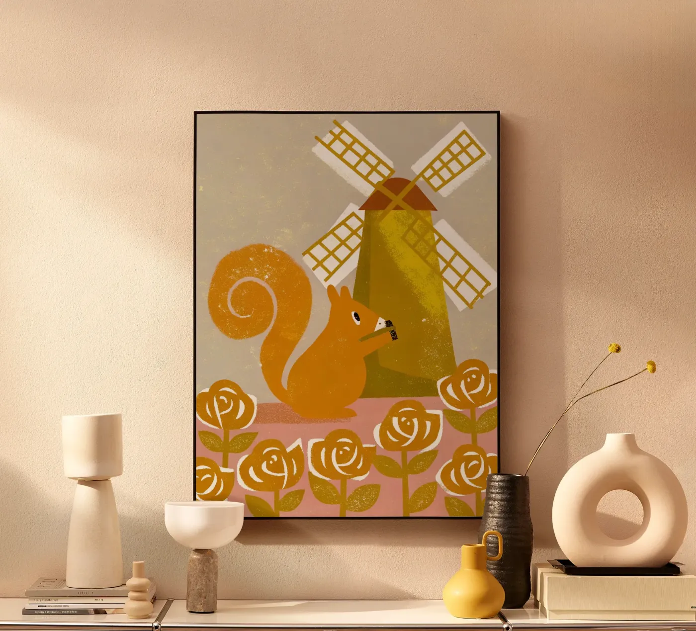 Windmolen Eekhoorn acryl van THE LATEST SHOP