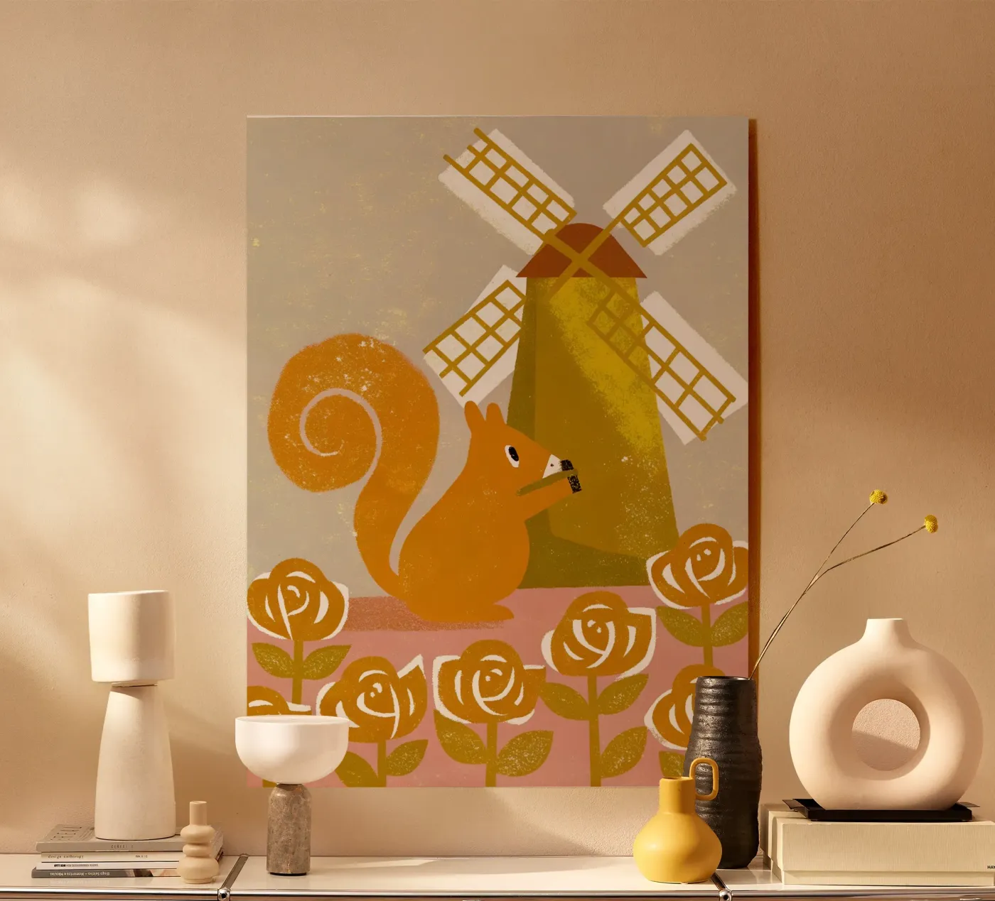 Windmolen Eekhoorn acryl van THE LATEST SHOP