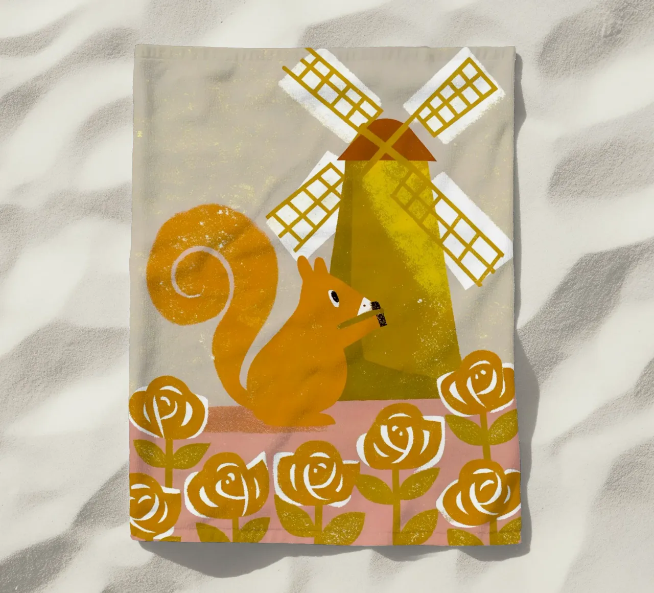 Windmill Squirrel telo mare da THE LATEST SHOP