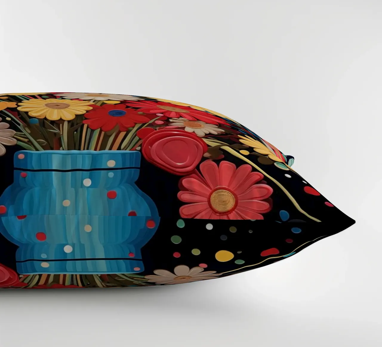 Un vaso con fiori cuscino da Imagine