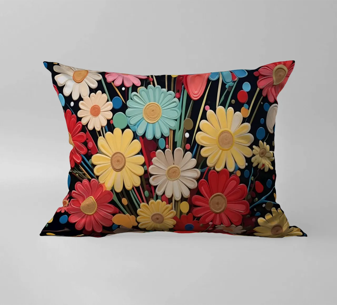 Un vaso con fiori cuscino da Imagine