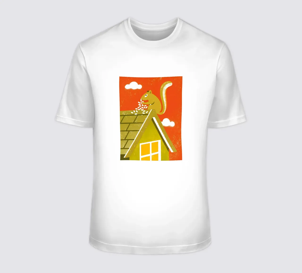 Scoiattolo sul tetto t-shirt da THE LATEST SHOP
