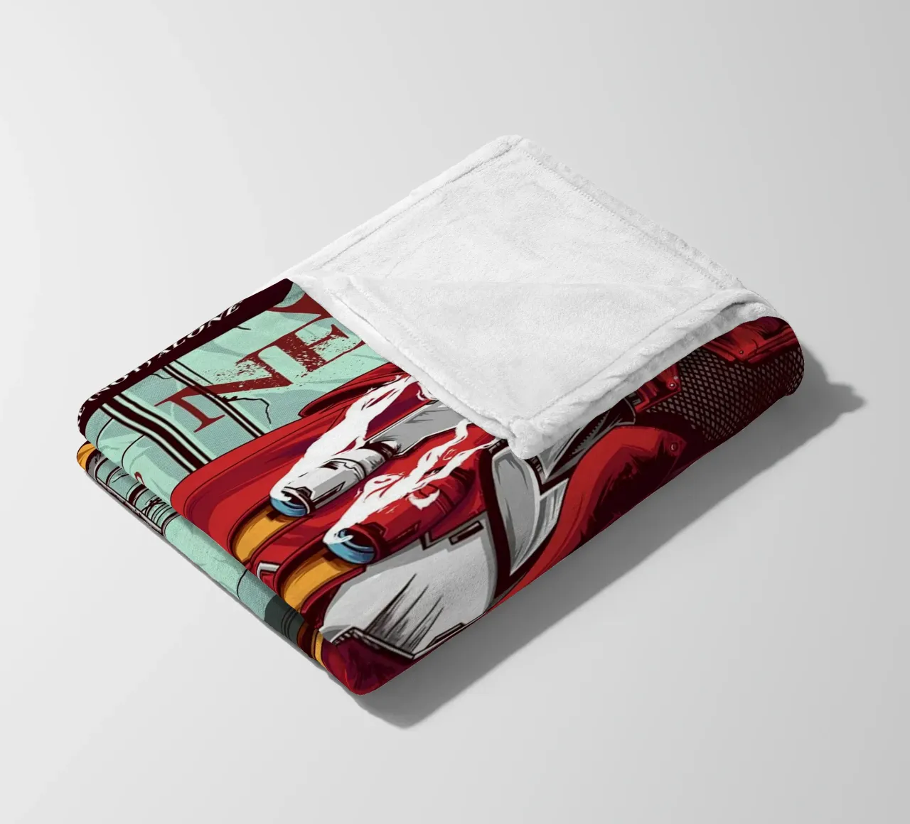 Non siete soli coperta in pile da Waylons Studio