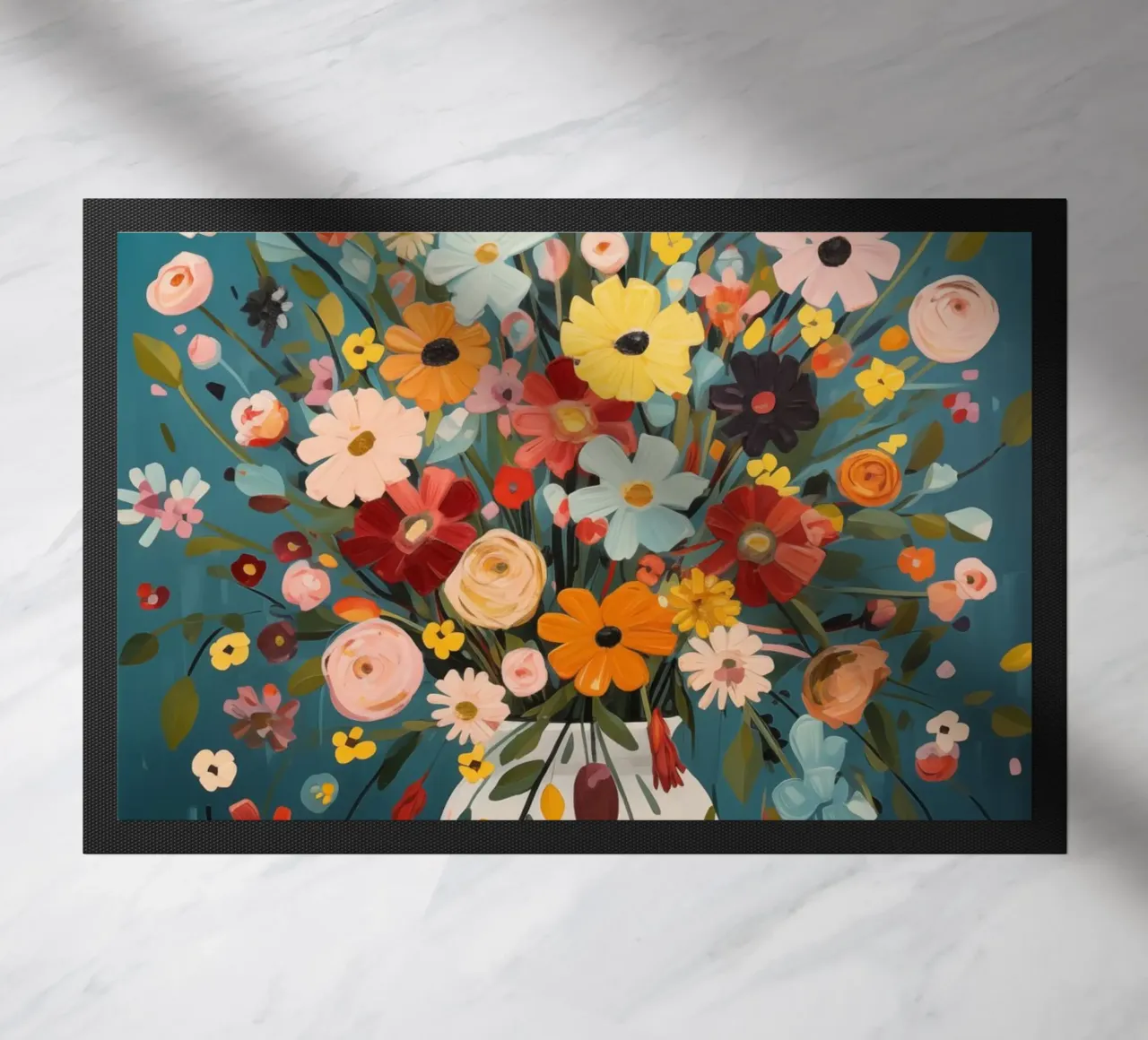 Fiori colorati zerbino da Imagine