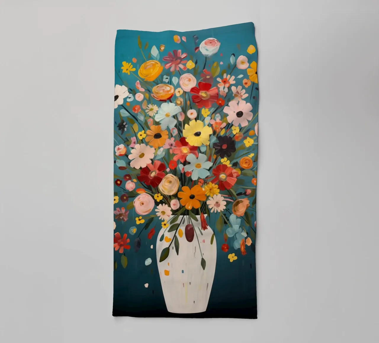 Fiori colorati asciugamano da bagno da Imagine