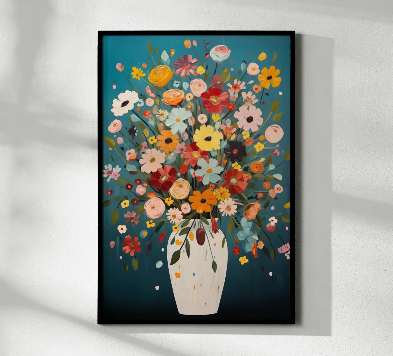 Fiori colorati carta hahnemühle da Imagine