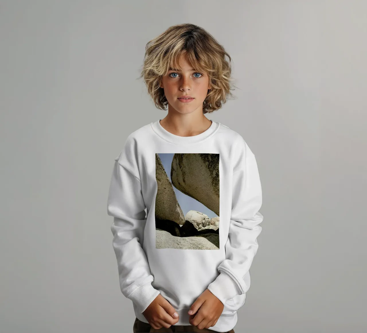 Boulders felpa bambino da Shot By Clint