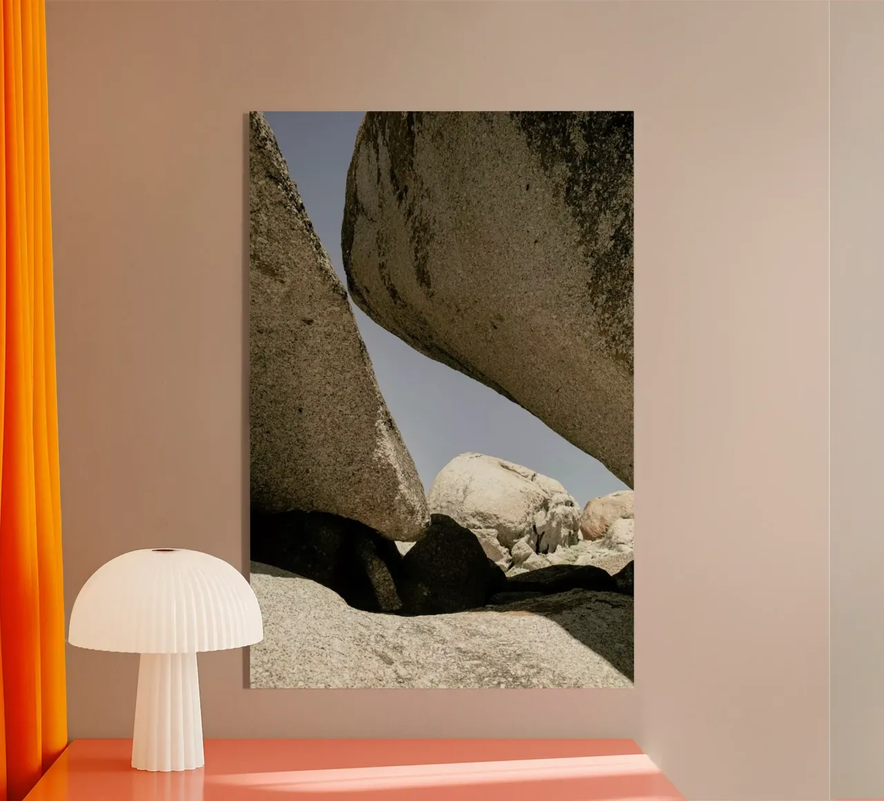 Boulders acrylic glass by Shot By Clint