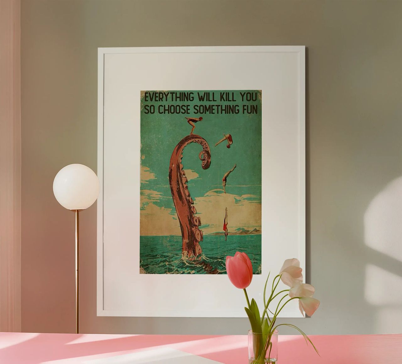 Tout vous tuera poster de Witon name shop