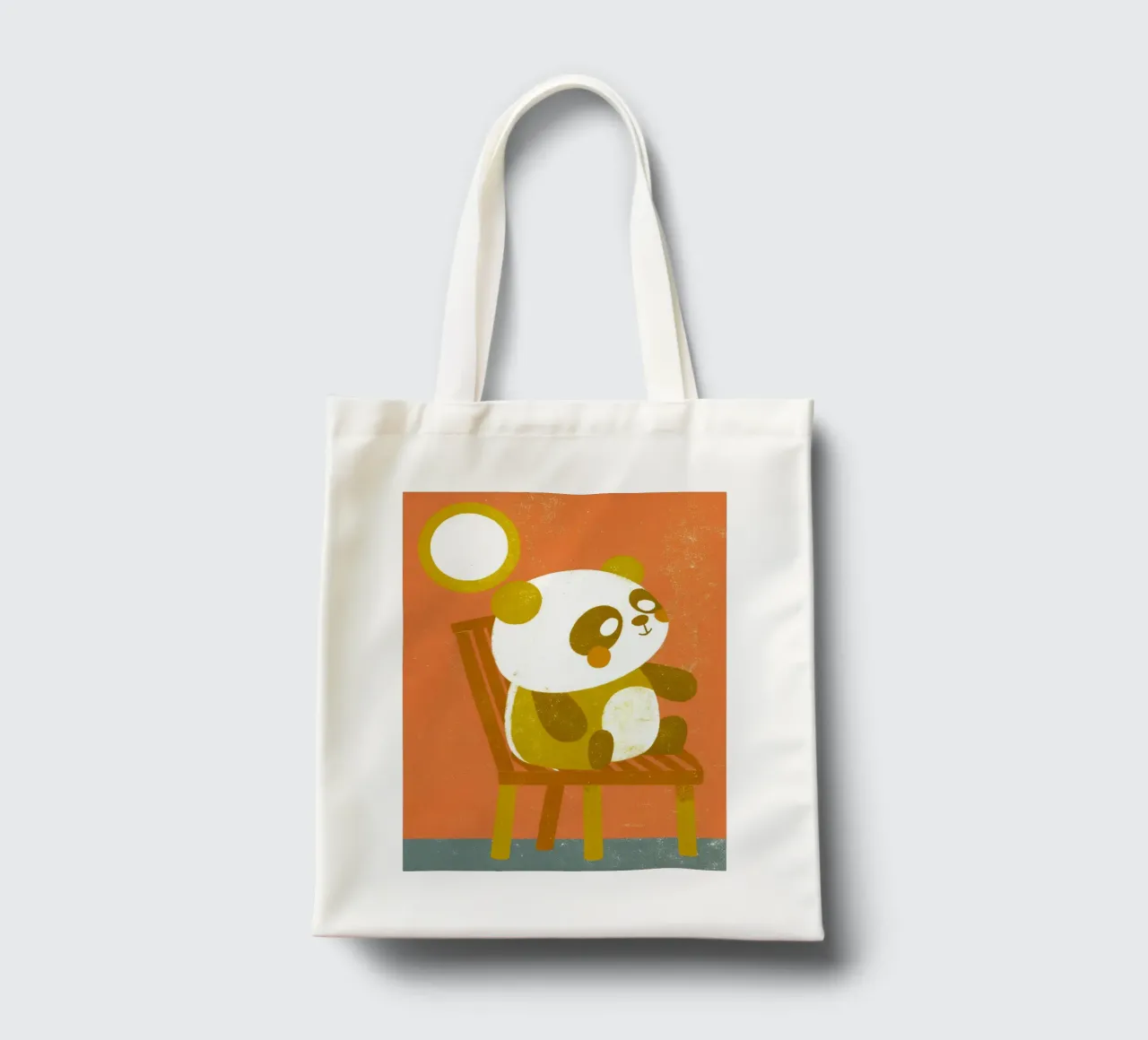 Sitting Panda tote bag by THE LATEST SHOP