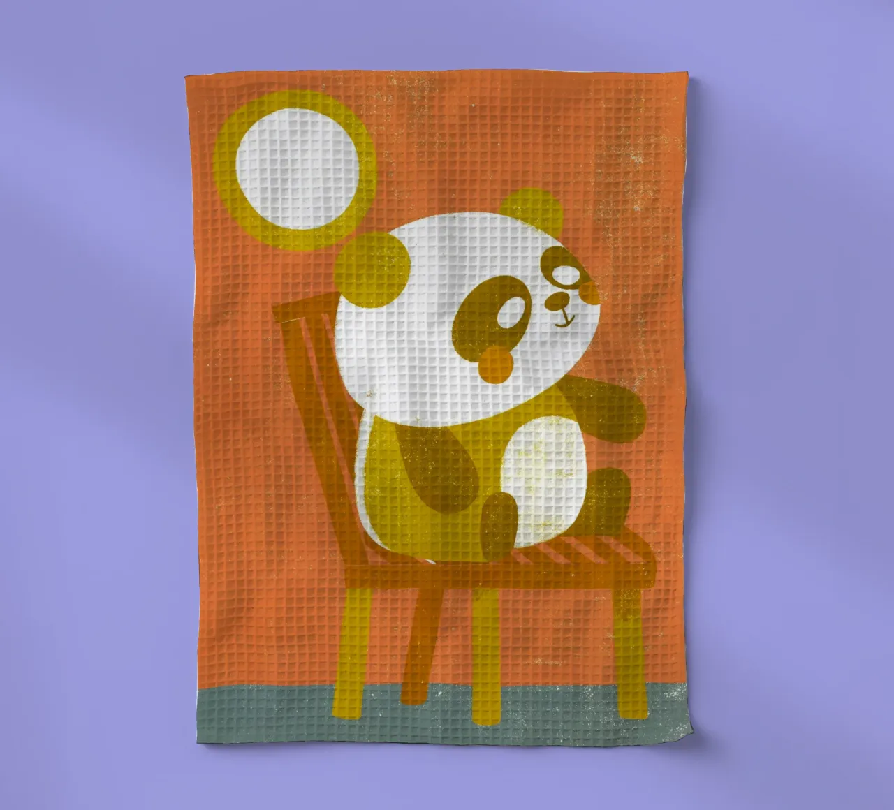 Panda seduto canovaccio da cucina da THE LATEST SHOP
