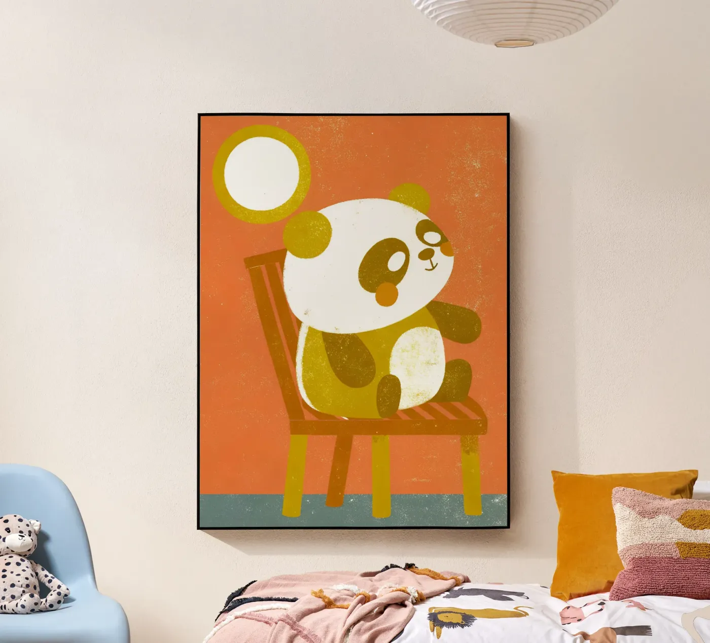 Sitting Panda Acryl-Glas von THE LATEST SHOP