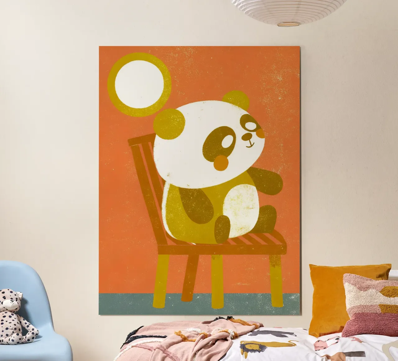 Panda seduto carta hahnemühle da THE LATEST SHOP