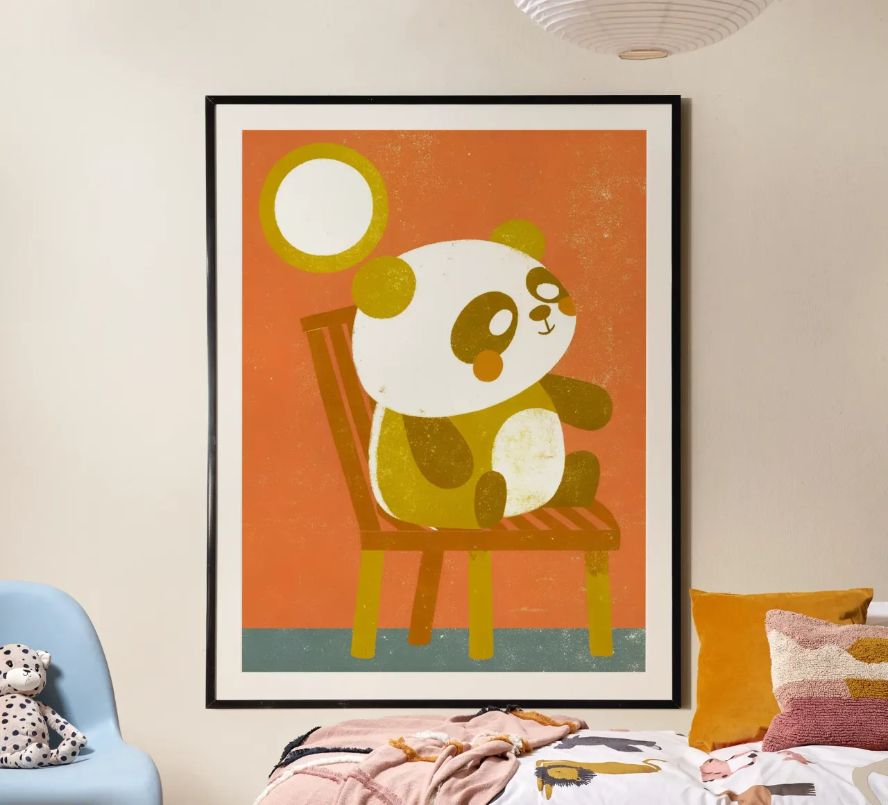 Panda seduto carta hahnemühle da THE LATEST SHOP
