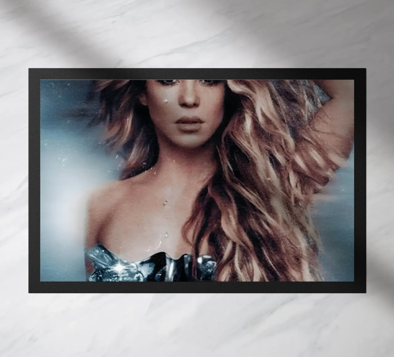 Shakira zerbino da Low poly art