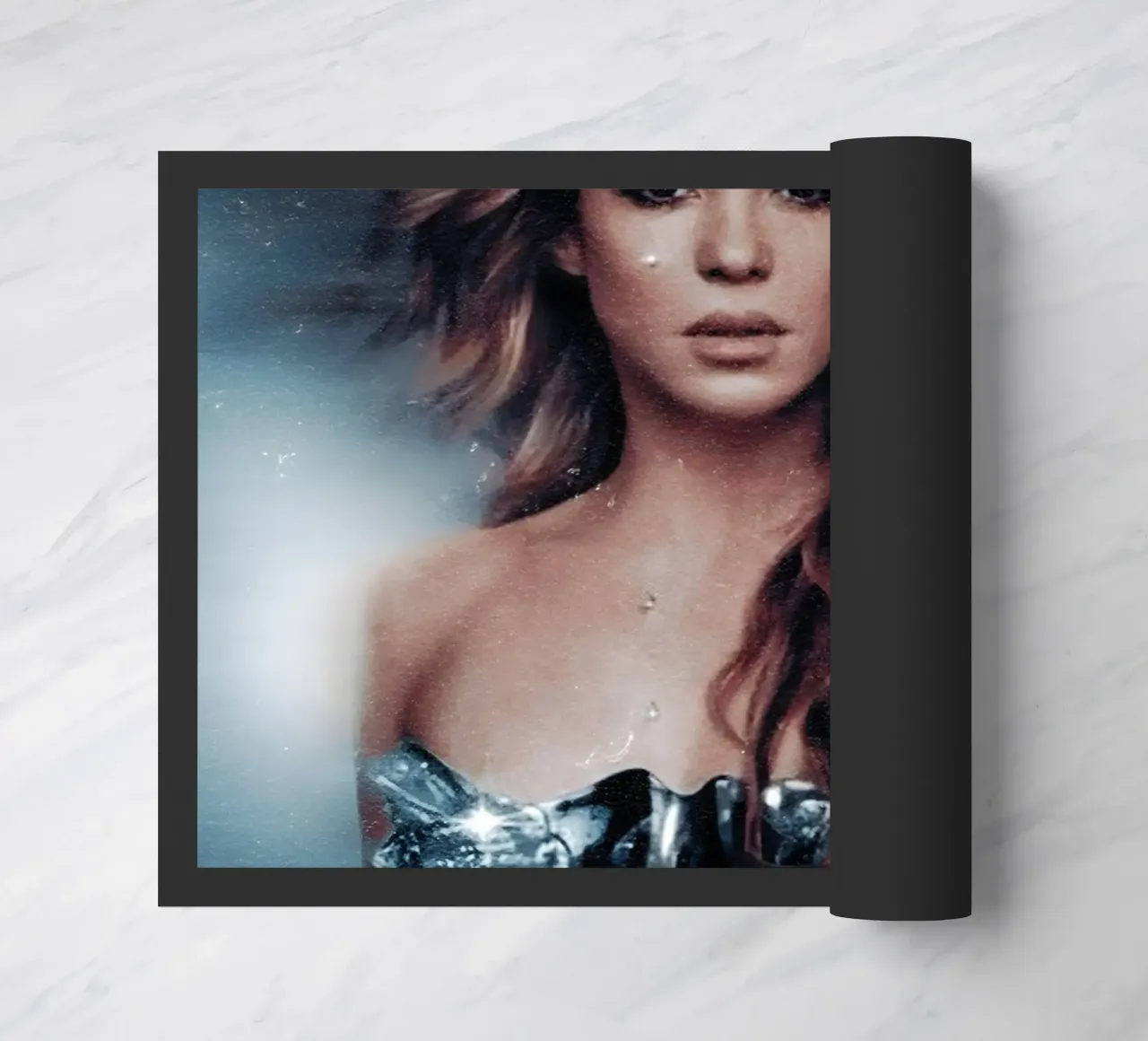 Shakira zerbino da Low poly art