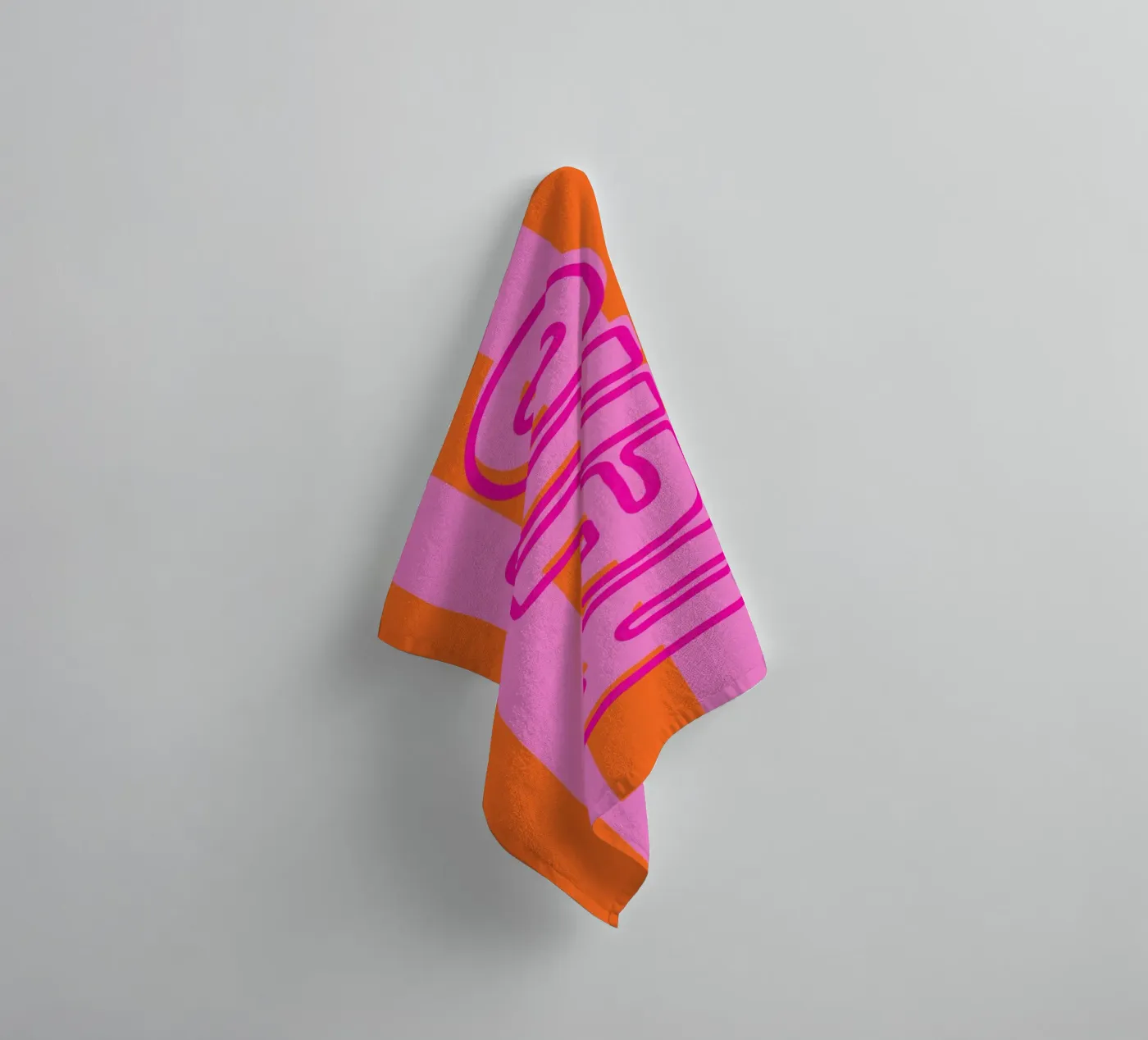 hello badhanddoek van DigiWunderwerk