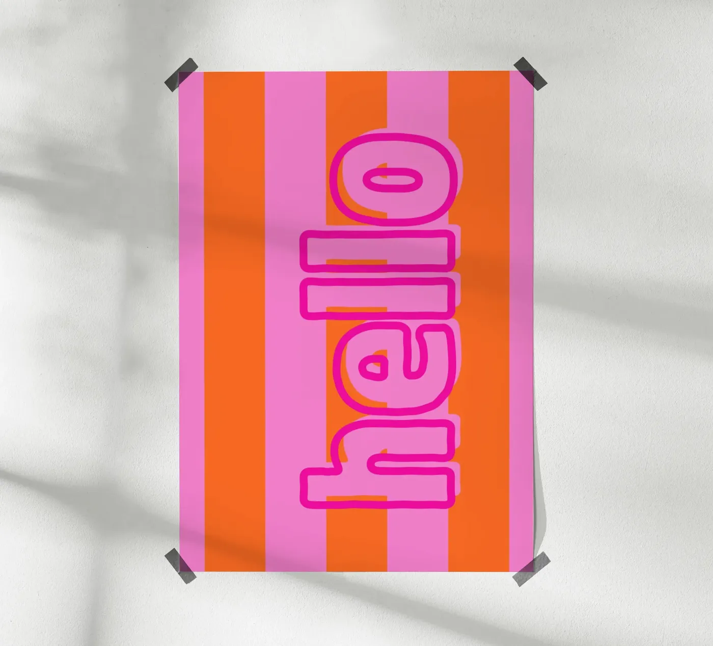 hello Poster von DigiWunderwerk