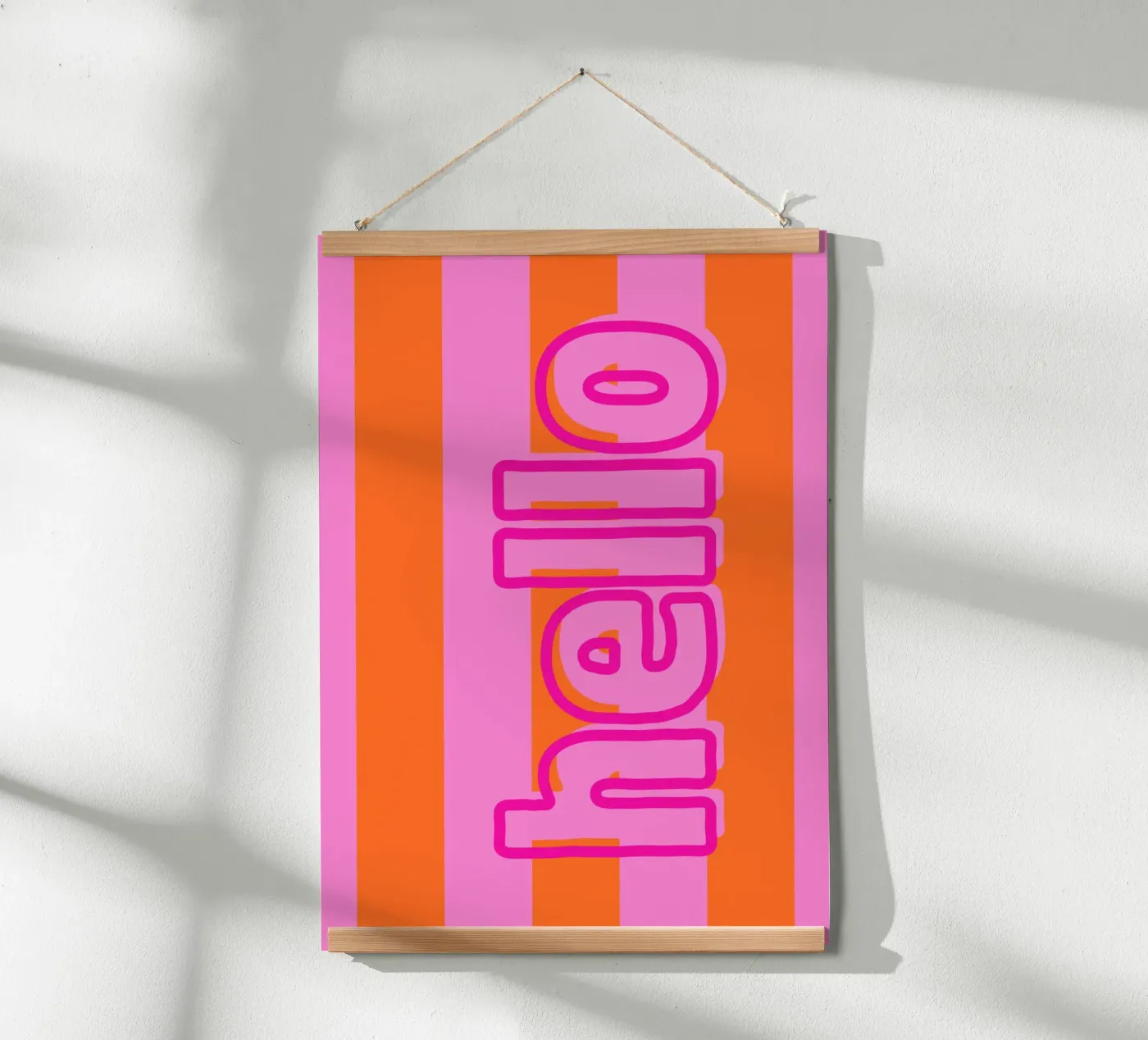 hello Poster von DigiWunderwerk