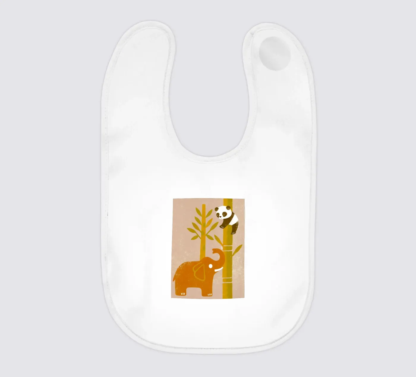 Elefante e Panda bavaglino da THE LATEST SHOP