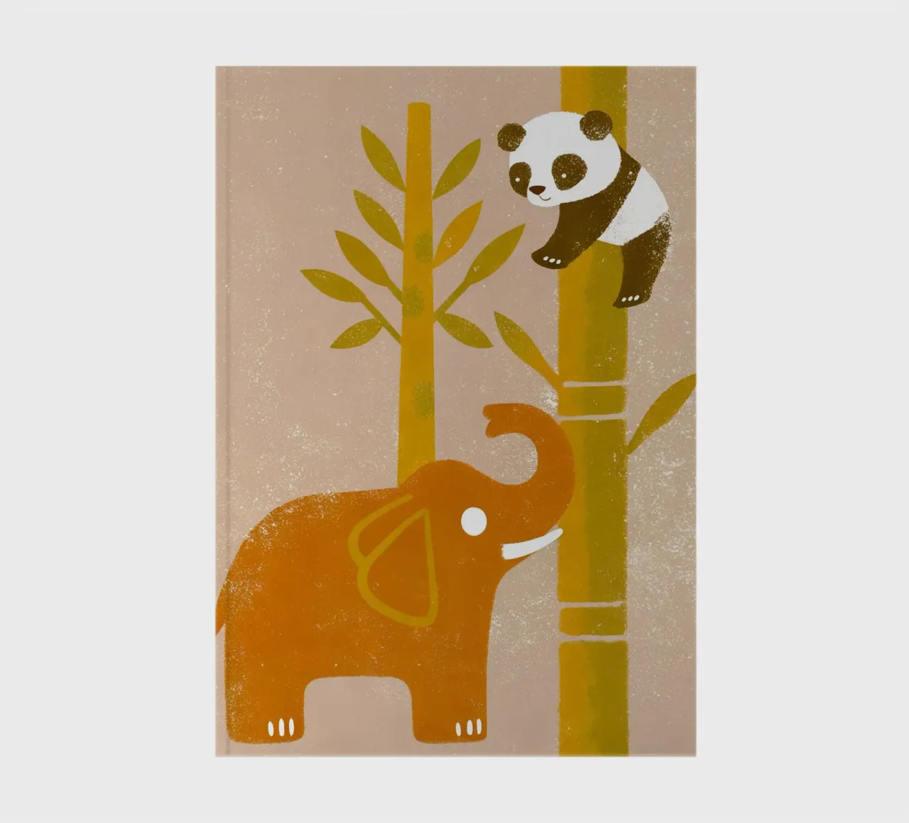 Elephant and Panda notebook by THE LATEST SHOP