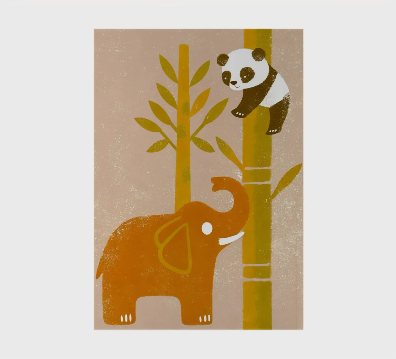 Elephant and Panda notebook by THE LATEST SHOP