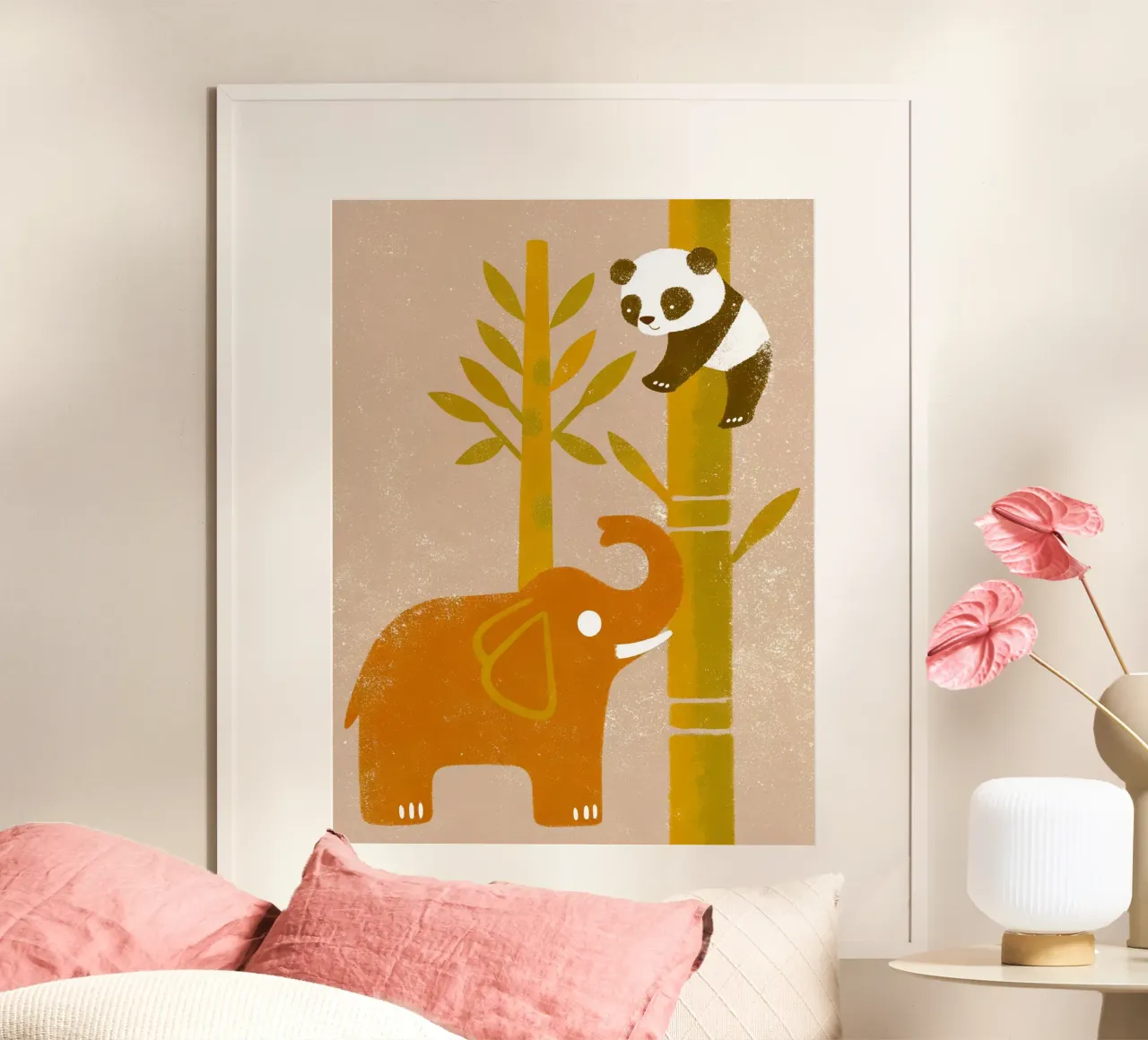 Elefante e Panda poster da THE LATEST SHOP