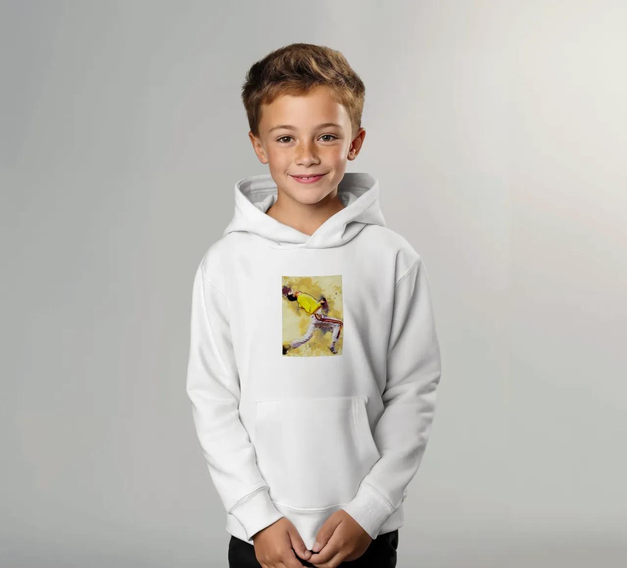 Manchar a Freddie Mercury sudadera con capucha para niño de Gunawan Rb
