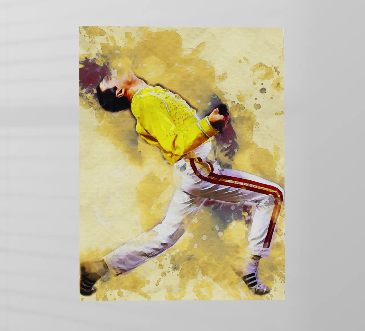 Sbaffo Freddie Mercury pellicola backlit da Gunawan Rb