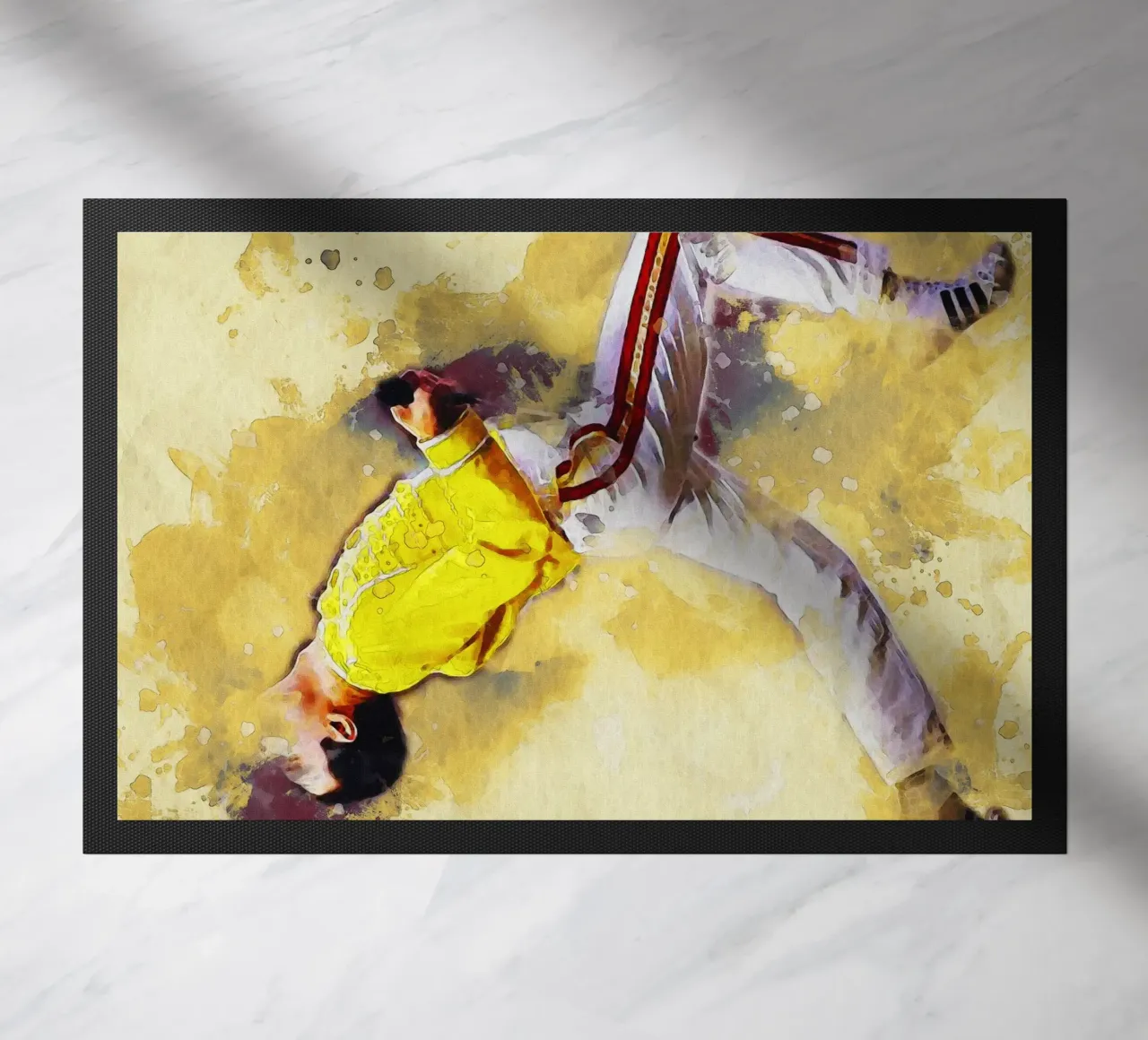 Manchar a Freddie Mercury felpudo de Gunawan Rb