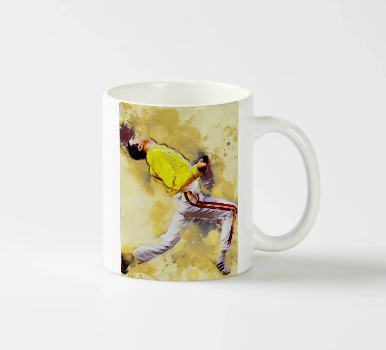 Sbaffo Freddie Mercury tazza in ceramica da Gunawan Rb