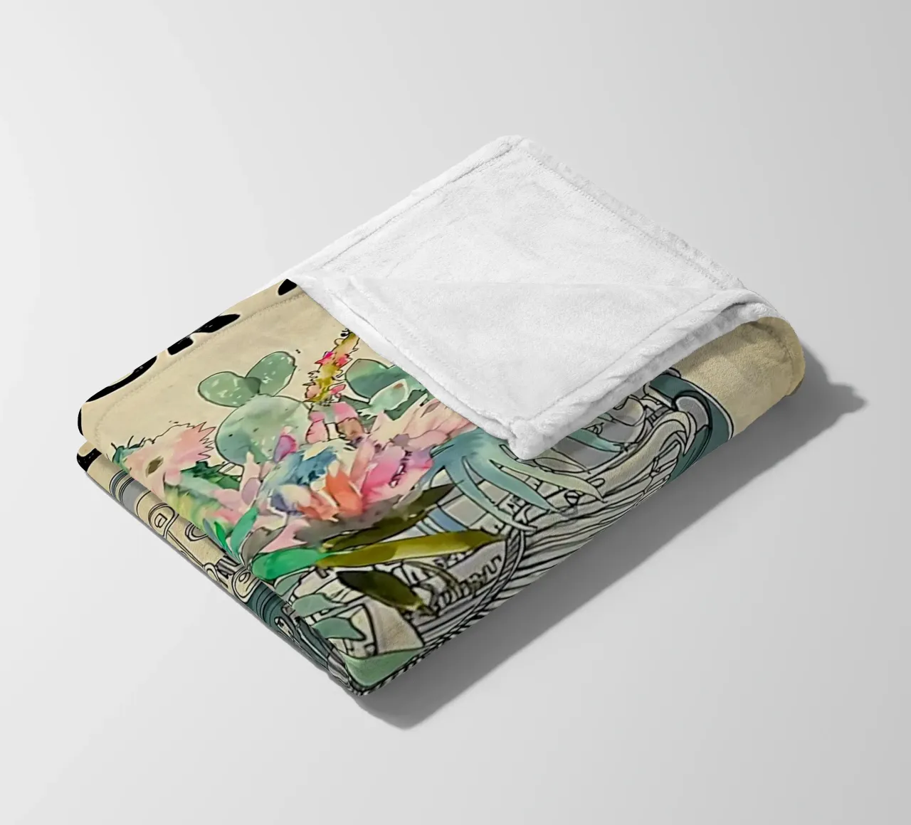 Macchina da scrivere, Perdi la tua mente trova la tua anima coperta in pile da Aaronshop