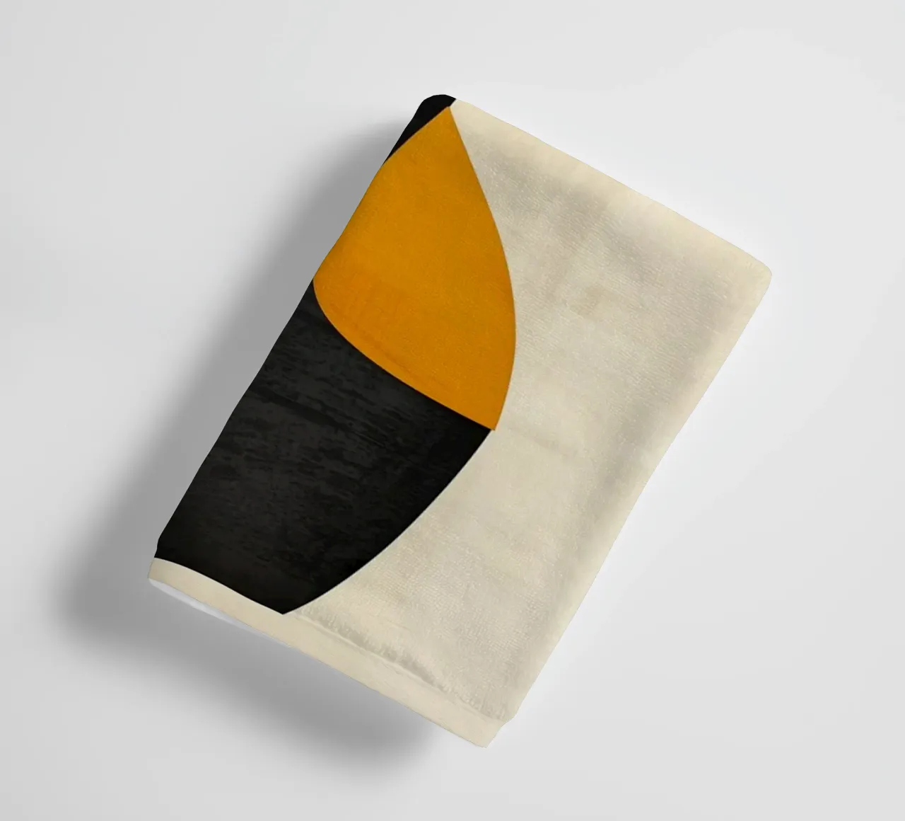 Abstract vase with flowers towel by Imagine
