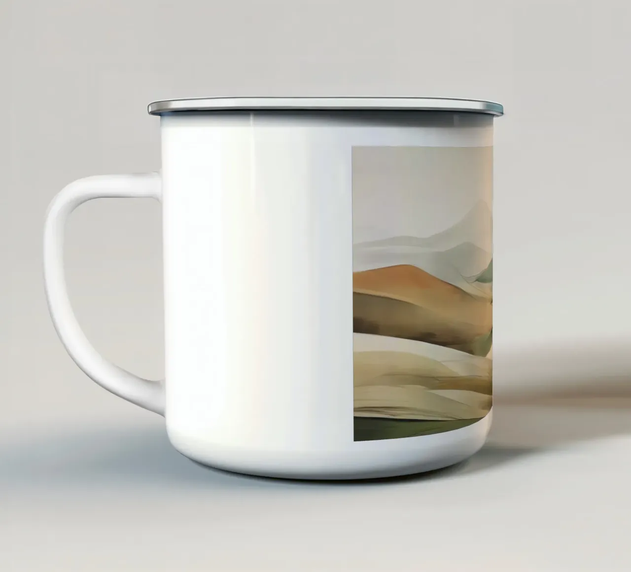 Colline tazza in smalto da Imagine