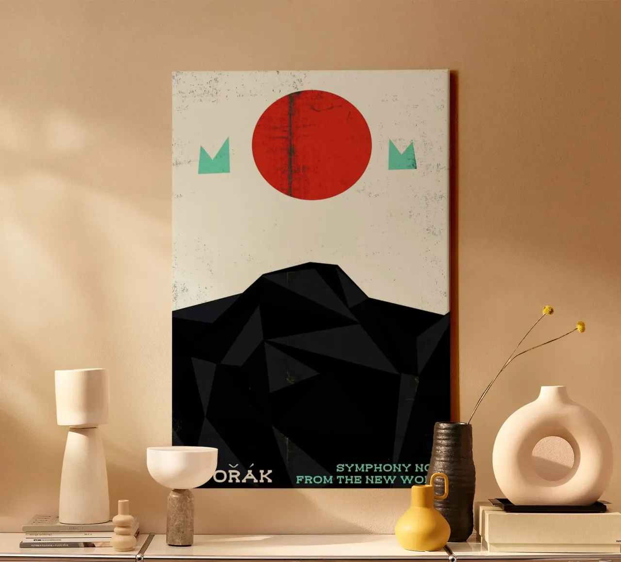 Dvorak - New World Symphony tela con Cornice a cassetta da Prelude Posters