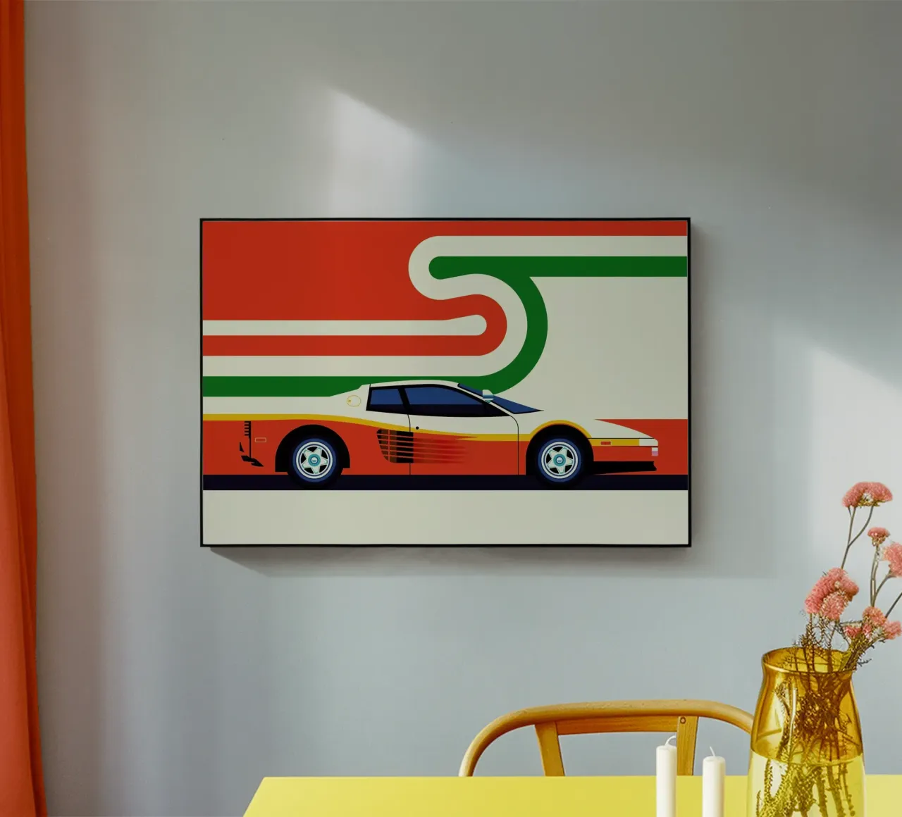 Ferrari Side plexiglass da Bo Lundberg