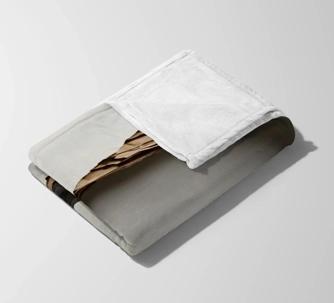 Un grande foro irregolare in una parete bianca rivela carta strappata. coperta in pile da DesignDoodle