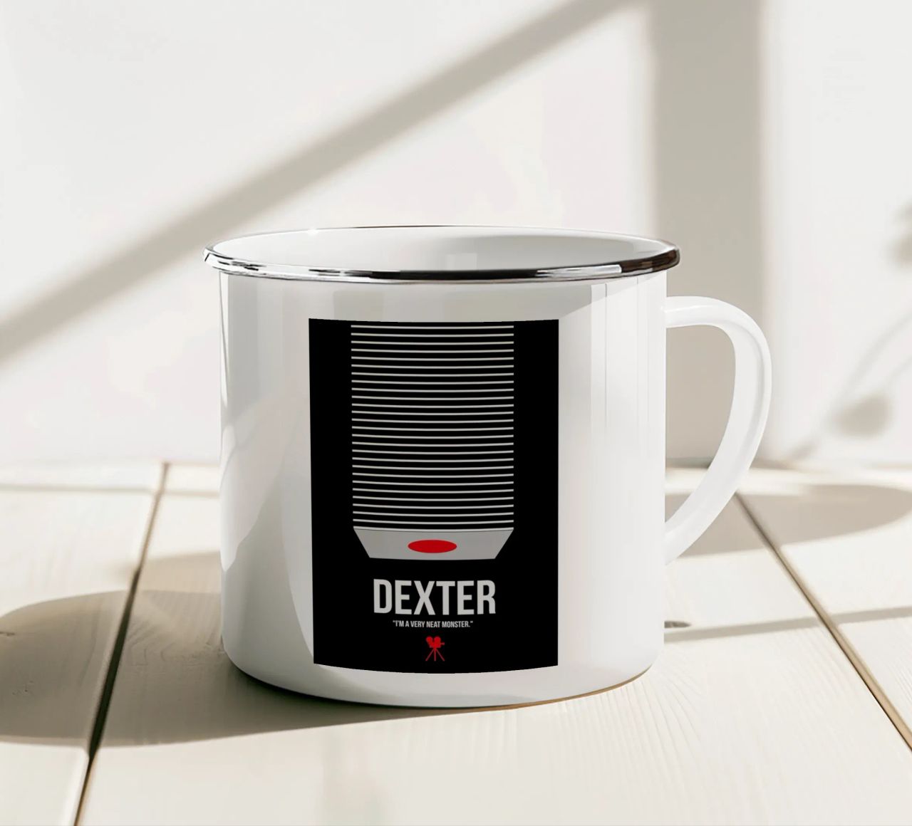 Dexter 2 tazza in smalto da Naxart
