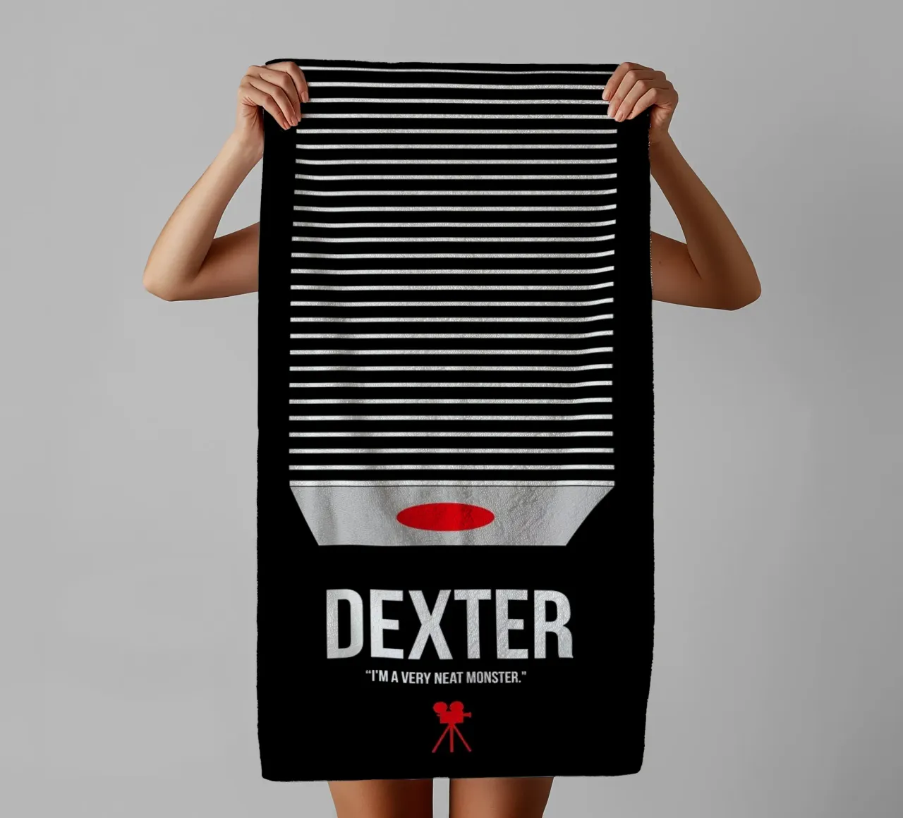 Dexter 2 asciugamano da bagno da Naxart
