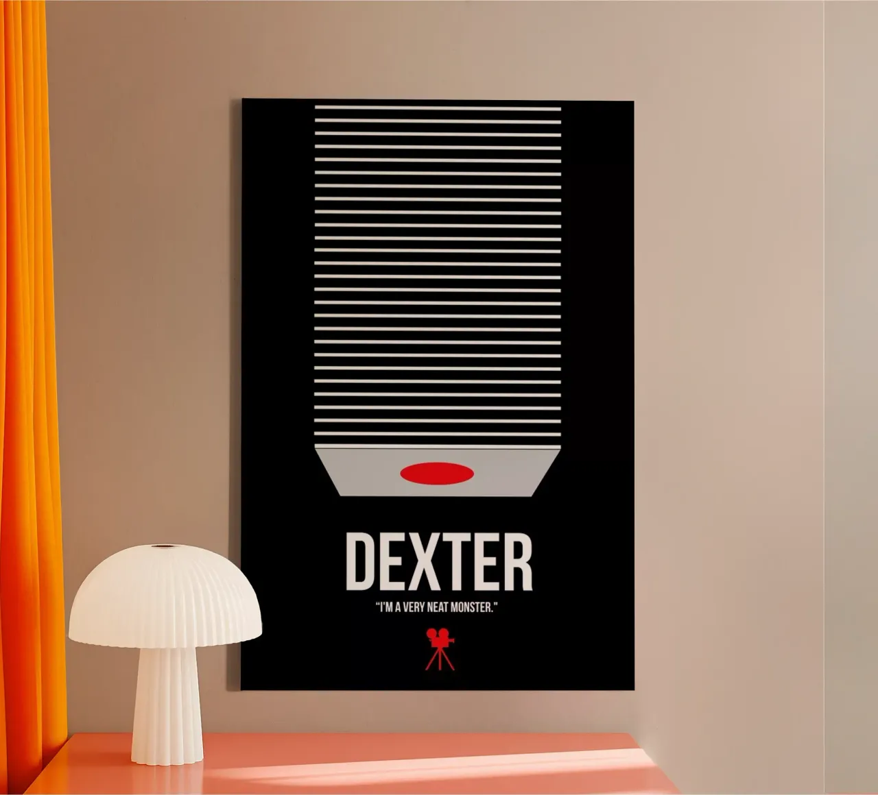 Dexter 2 tela con Cornice a cassetta da Naxart