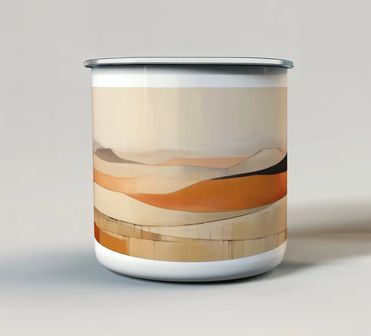 Paese delle colline tazza in smalto da Imagine