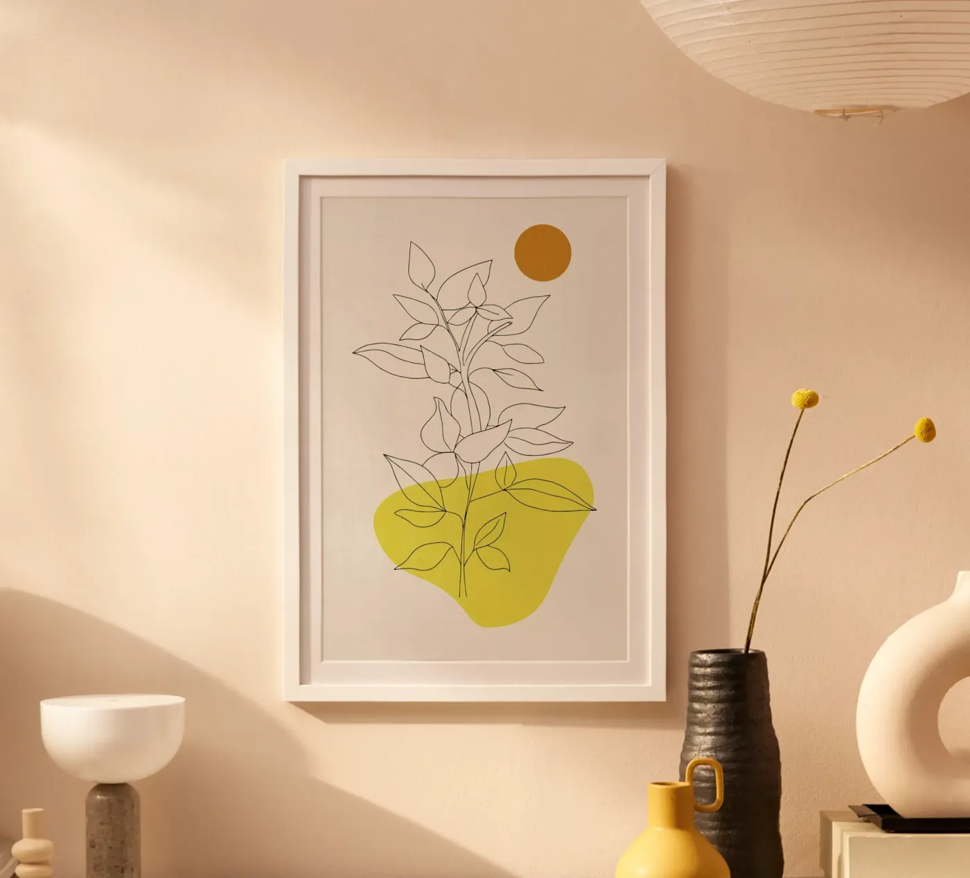 Warm Elements Poster von Pure