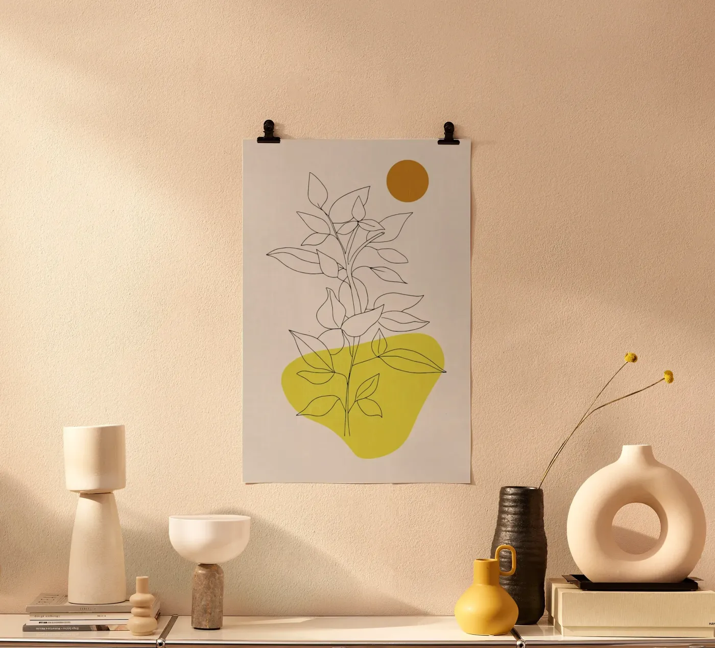 Warm Elements Poster von Pure