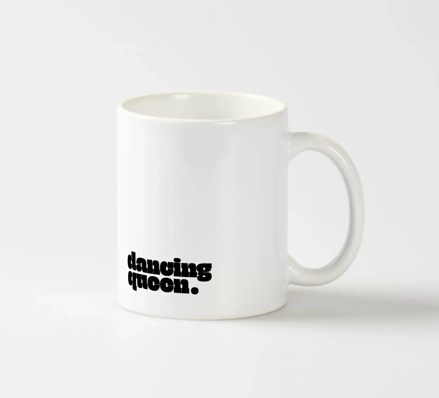 dancing queen ceramic mug by be.