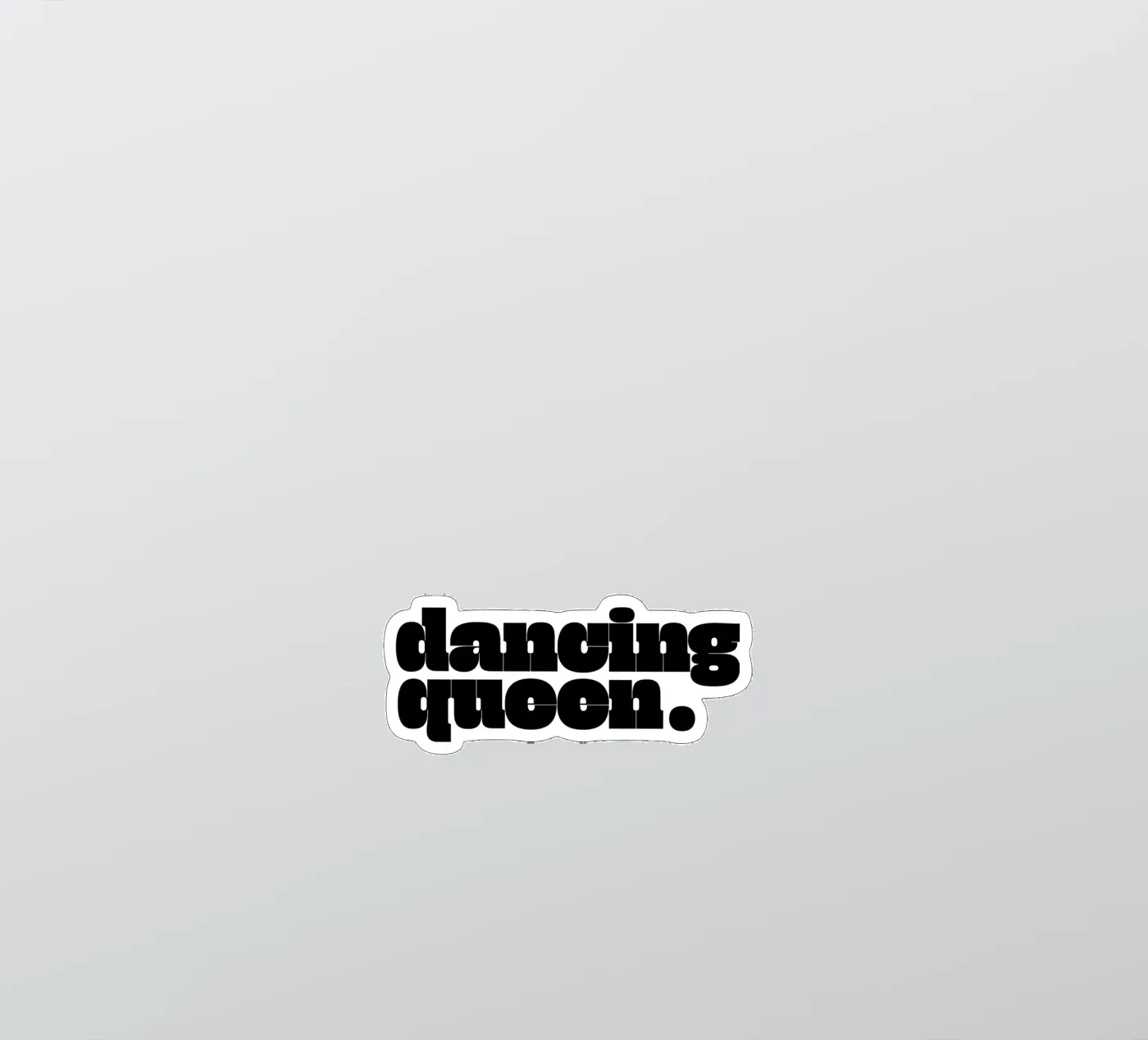 dancing queen sticker by be.