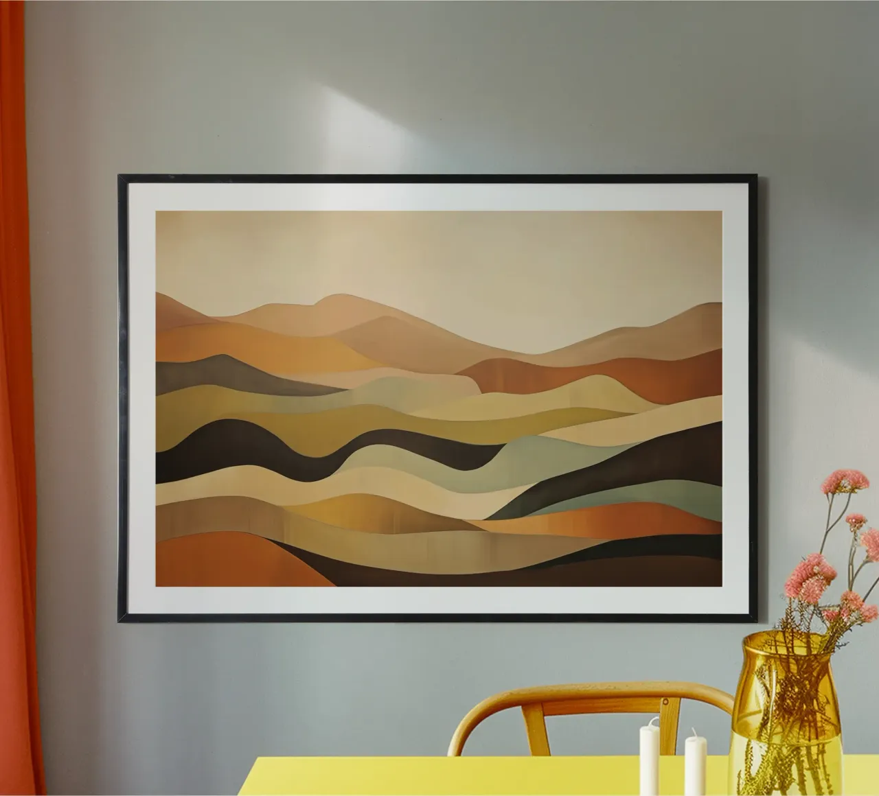 Hill Landscape hahnemühle by Imagine