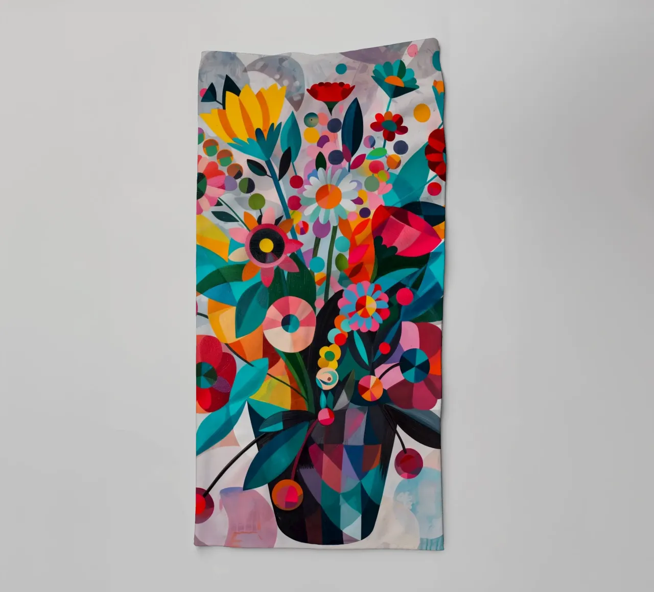 Fiori colorati asciugamano da bagno da Imagine